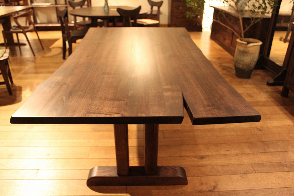 製品写真2 | 1800栗あずきテーブル | Table | Products | マルカ木工
