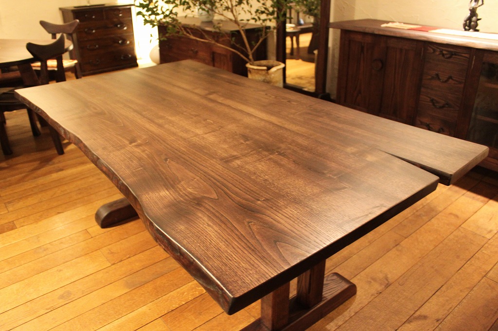 製品写真3 | 1800栗あずきテーブル | Table | Products | マルカ木工