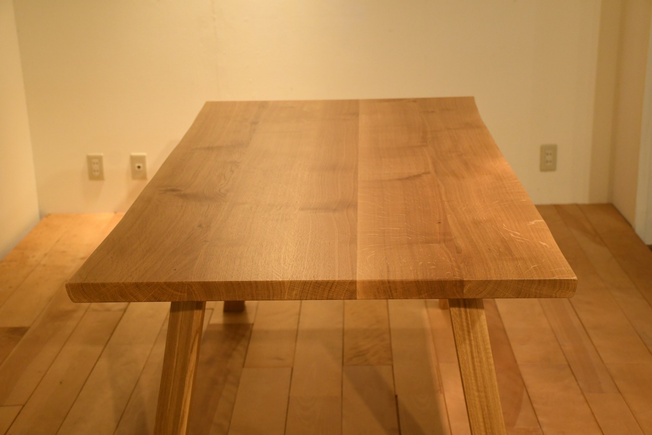 製品写真2 | ナラ　1800テーブル | マルカ木工