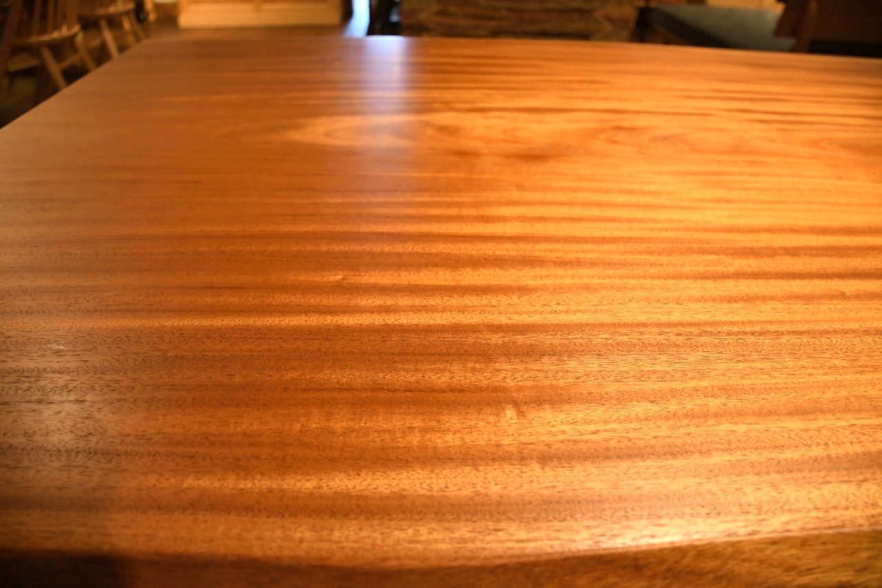 製品写真4 | マホガニー　幅広２０００一枚板テーブル | マルカ木工