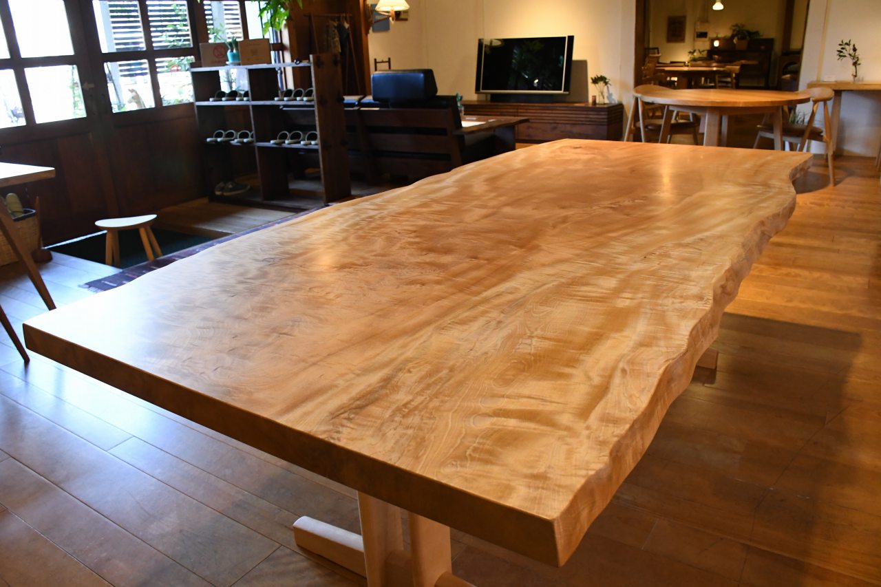 栃2240テーブル | Table | Products | マルカ木工