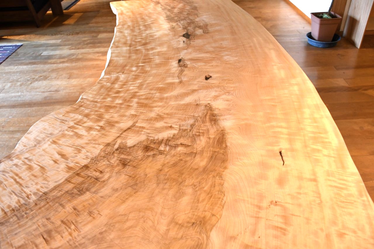 栃2300テーブル | Table | Products | マルカ木工